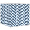 vidaXL Faltboxen 4 Stk. Blau 32x32x32 cm Vlies