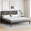 vidaXL Kokosnuss Topper Wei&szlig; 200 x 200 cm Jacquard-Stoff