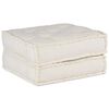 vidaXL Modulares Sofaelement Creme 70x70x36 cm Stoff