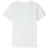Kinder-T-Shirt Ecru 116