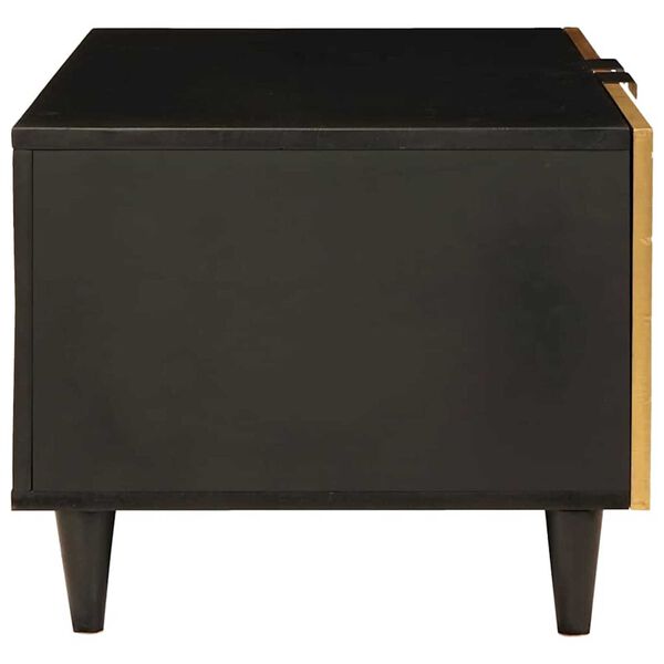vidaXL Couchtisch 80 x 50 x 40 cm Massivholz Mango