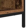 vidaXL Schuhschrank Altholz 131 x 35 x 50 cm Verbundholz und Eisen