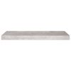 vidaXL Schweberegale 4 Stk. Betongrau 60x23,5x3,8 cm MDF