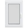 vidaXL Kellerfenster "RISOR" 60x100 cm Drehkipp DIN Links Anthrazit