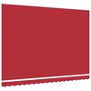 vidaXL Markisenersatzstoff Rot 430 x 345 cm Polyester