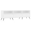 vidaXL TV-Schrank Wei&szlig; 150x30x44,5 cm Holzwerkstoff