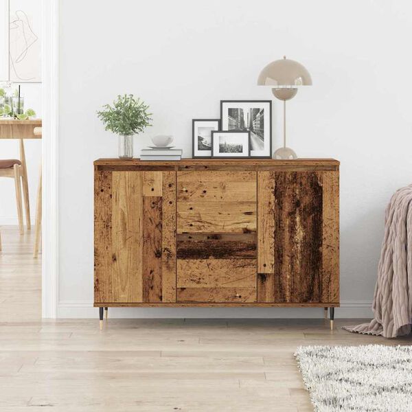 vidaXL Sideboard Altholz 101,5 x 35 x 70 cm Holzwerkstoff