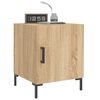 vidaXL Nachttische 2 Stk. Sonoma-Eiche 40x40x50 cm Holzwerkstoff