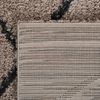 vidaXL Teppich Shaggy Hochflor Beige und Anthrazit 160x230 cm