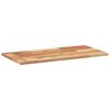 vidaXL Schweberegale 2 Stk. 60x40x2 cm Massivholz Akazie &Ouml;lbehandelt