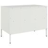 vidaXL TV-Schr&auml;nke 2 Stk. Wei&szlig; 68x39x50,5 cm Stahl