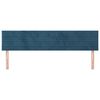 vidaXL Kopfteile 2 Stk. Dunkelblau 80x5x78/88 cm Samt