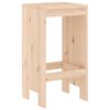 vidaXL 5-tlg. Gartenbar-Set Massivholz Kiefer