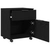 vidaXL Aktenschrank Schwarz Eichen-Optik 45 x 38 x 54 cm Holzwerkstoff