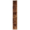 vidaXL B&uuml;cherschrank Altholz-Optik 45x24x159 cm Holzwerkstoff