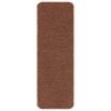 vidaXL Rutschfeste Treppenmatten 15 pcs Gelb 60 x 25 cm PP