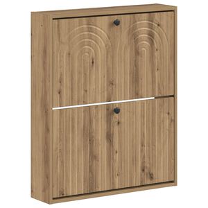 vidaXL Wandmontierter Schuhschrank ALKMAAR 71 x 17 x 86 cm