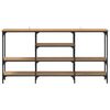 vidaXL Konsolentisch Artisan-Eiche 160 x 29 x 80 cm Holzwerkstoff