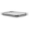 vidaXL Gastronormbeh&auml;lter 4 Stk. GN 1/1 20 mm Edelstahl