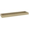 vidaXL Loggia Wandregale 2 Stk. Eichen-Optik 60x15x4 cm MDF