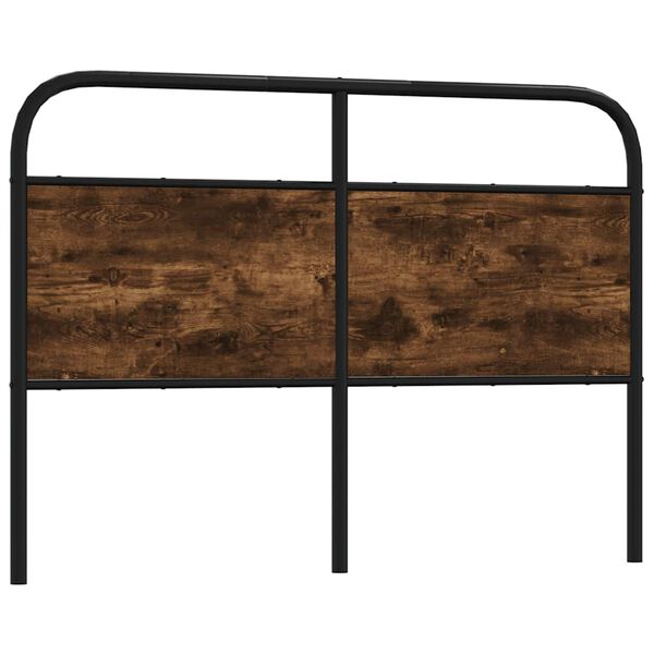 vidaXL Ersatz-Kopfteil R&auml;uchereiche 140 cm Stahl und Holzwerkstoff