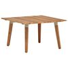 vidaXL Garten-Couchtisch 60x60x36 cm Massivholz Akazie