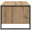 vidaXL Couchtisch Kunsthandwerk Eiche 80 x 50 x 40 cm Holzwerkstoff