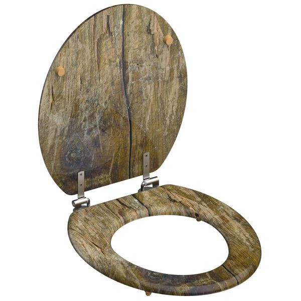 SCH&Uuml;TTE Toilettensitz SOLID WOOD MDF Bedruckt