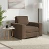 vidaXL Sofa Braun Gesamtabmessungen: 100 x 80 x 82 cm (B x T x H)