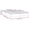 vidaXL Boxspringbettgestell Dunkelgrau 120x200 cm Stoff