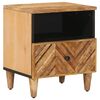 vidaXL Nachttisch Braun 50 x 33 x 60 cm Massivholz Mango