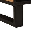 vidaXL TV-Schr&auml;nk mit Regal Braun 80 x 33 x 46 cm Massivholz Mango