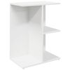 vidaXL Nachttische 2 Stk. Wei&szlig; 46,5x29x61 cm Holzwerkstoff