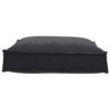 vidaXL Kissen Schwarz 70 x 70 x 12 cm Oxford-Stoff