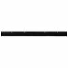 vidaXL Aufsteck T&uuml;rb&uuml;rstendichtungen 6 pcs Schwarz 100 cm