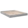 vidaXL Bettgestell Grau Sonoma 150x200 cm Holzwerkstoff