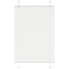 vidaXL Plissee Wei&szlig; 90x100 cm Stoffbreite 89,4 cm Polyester