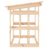 vidaXL Kaminholzregal 108x64,5x77 cm Massivholz Kiefer