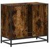 vidaXL Waschbeckenunterschrank R&auml;uchereiche 65x33x60 cm Holzwerkstoff