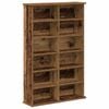 vidaXL CD Regal Altholz 60 x 17 x 92 cm Holzwerkstoff