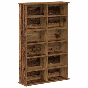 vidaXL CD Regal Altholz 60 x 17 x 92 cm Holzwerkstoff