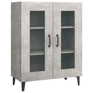 vidaXL Sideboard Betongrau 69,5x34x90 cm Holzwerkstoff