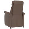 vidaXL Relaxsessel Braun Kunstleder