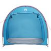vidaXL Fahrradgarage mit Dach mit Speicher Blau 210 x 90 x 174 cm
