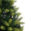 vidaXL K&uuml;nstlicher geflammter Weihnachtsbaum 150 LEDs Gr&uuml;n 120 cm