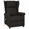 vidaXL Massagesessel Schwarz Stoff