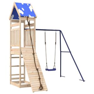 vidaXL Spielturm Massivholz Kiefer