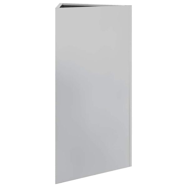 vidaXL Pflanzkübel Dreieckig 40x40x75 cm Verzinkter Stahl