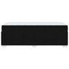 vidaXL Bettrahmen mit Matratze Schwarz 90 x 190 cm Stoff