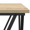 vidaXL Couchtisch Sonoma-Eiche 80 x 80 x 45 cm